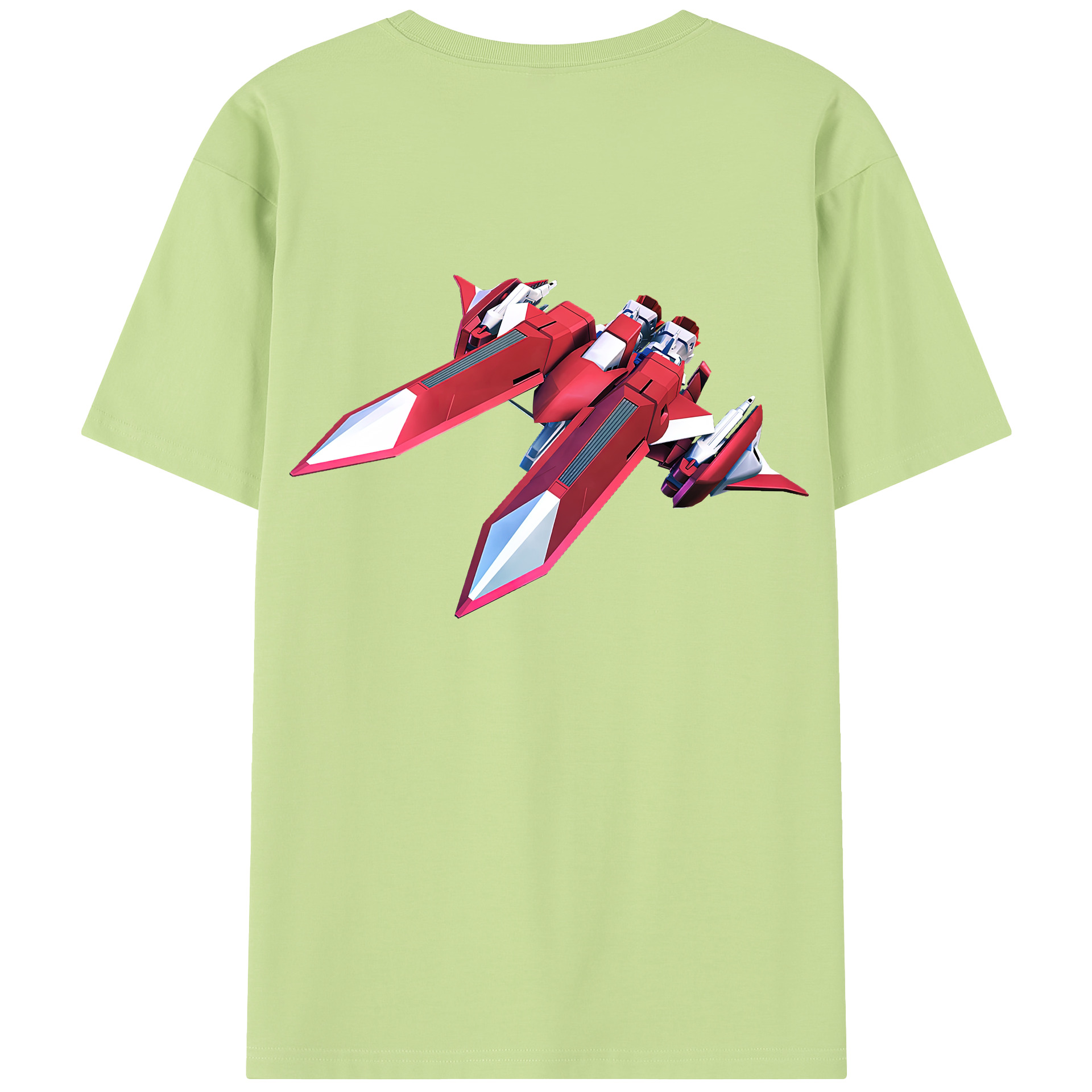 （画像用） 機動戦士ガンダム Mobile Suit Gundam 綿100％半袖Tシャツ（背面プリント）